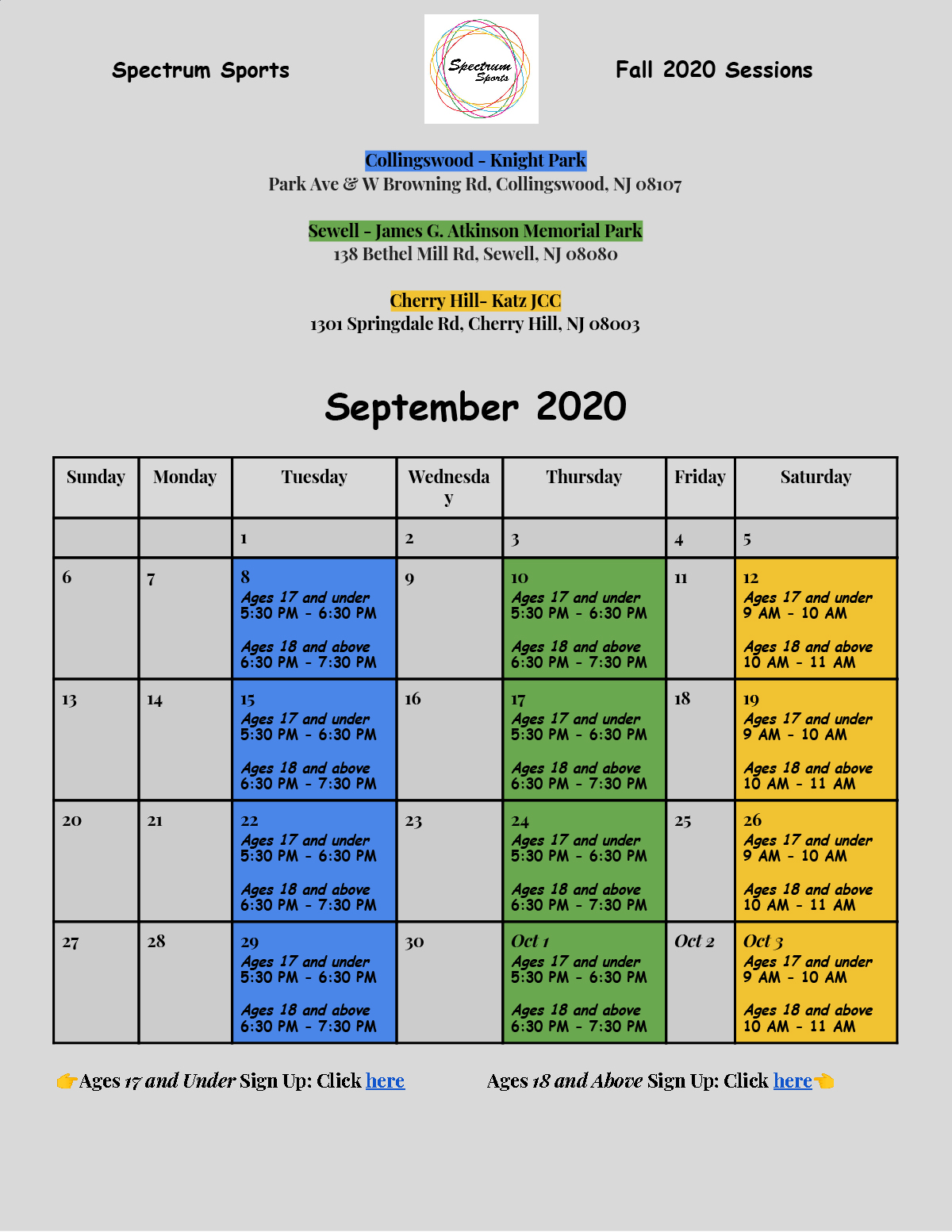 Our Events Calendar The Arc of Camden County